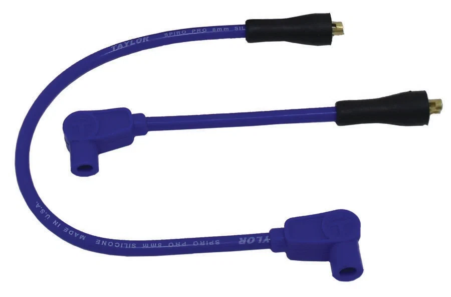 Spark Plug Wire Set 1965-1998 Harley-Davidson 8mm Silicone Spiro Pro 90_ 10630